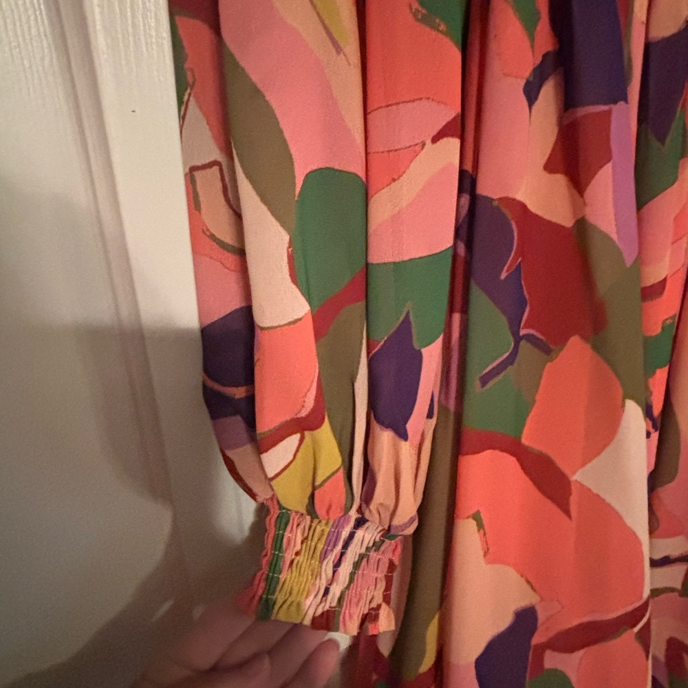 Flying Tomato Pink and Orange Dress - Picture 3 of 7
